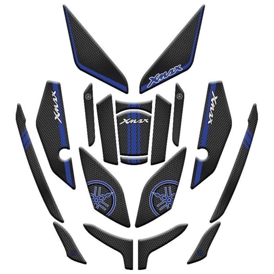 Yamaha Xmax 2023 - 2024 Uyumlu Tank Pad Set 007