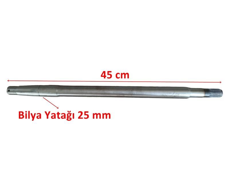 E-Yük Arabası Arka Aks 18 Freze 45 Cm İth