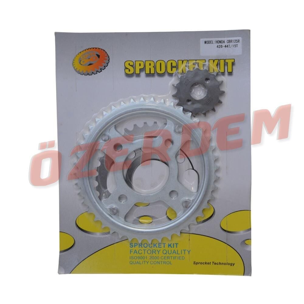 Honda Cbr 125R Ön-Arka Dişli Sfr 428-15-44T (2011-2017)