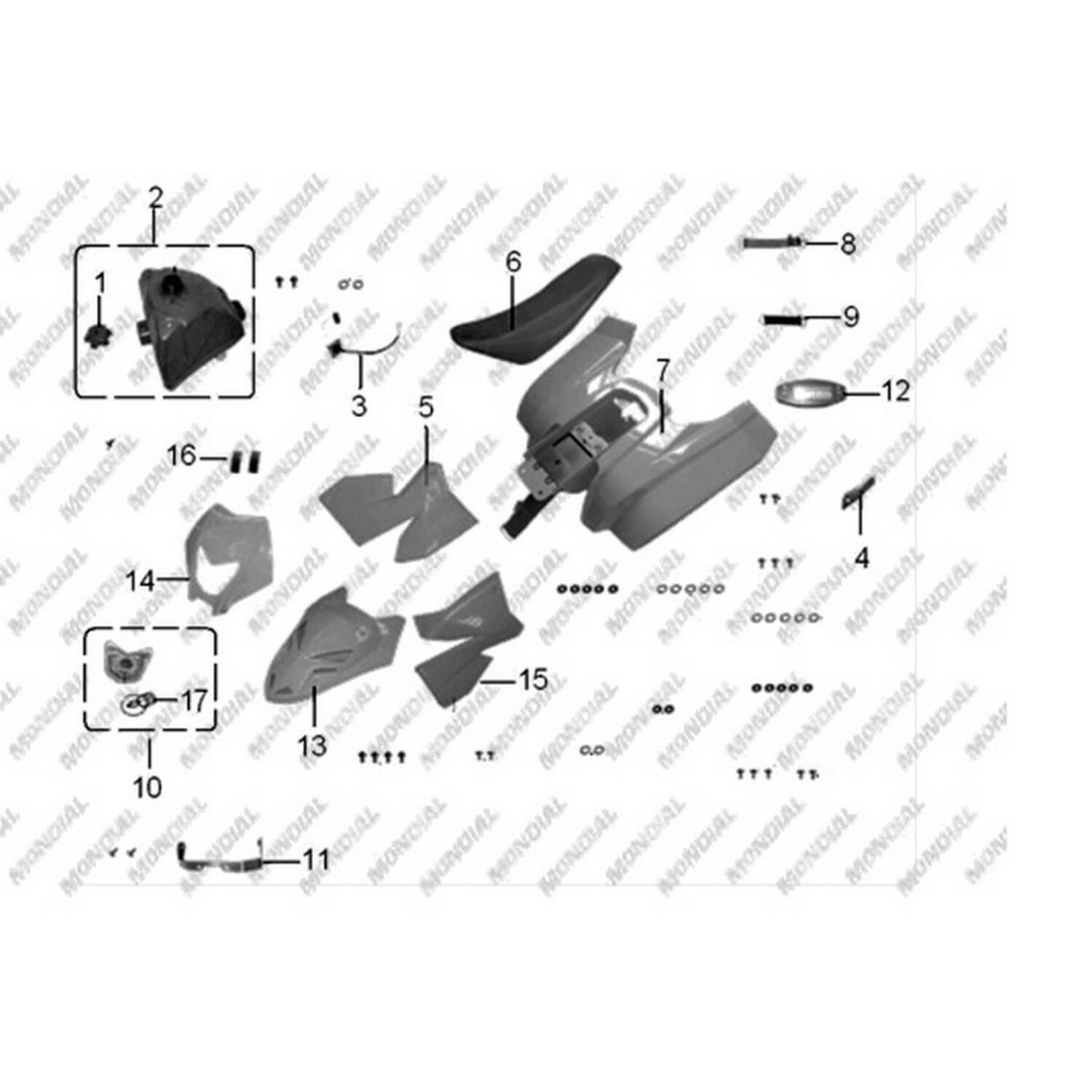 350 Safarı Lıon Far Komple Orj