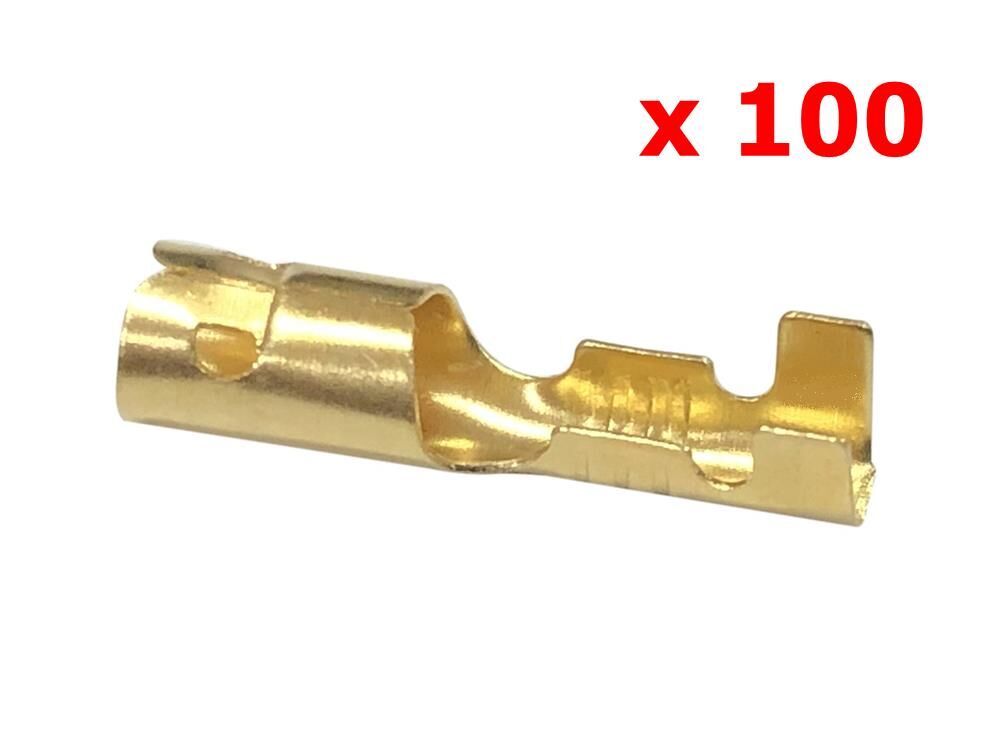 Dişi Fiş Yuvarlak Tks 4D (100 Adet)