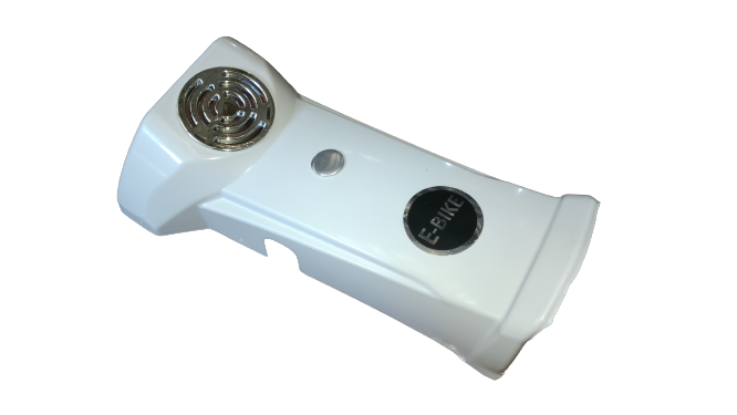 E-Bis Gidon Ön Kapak Beyaz Trans Jupiter Kobra