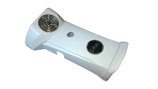 E-Bis Gidon Ön Kapak Beyaz Trans Jupiter Kobra