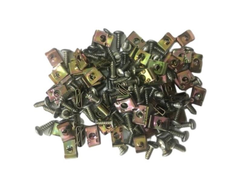 Klips Ve Vidası Büyük (4,8-13 Mm) 100 Adet