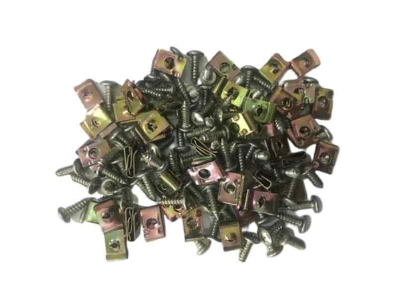 Klips Ve Vidası Büyük (4,8-16 Mm) 100 Adet