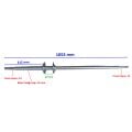 Buggy Sy Arka Aks 1053 Mm Bilya Yatağı 30 Mm 2 Flanşlı 23 Freze Öm