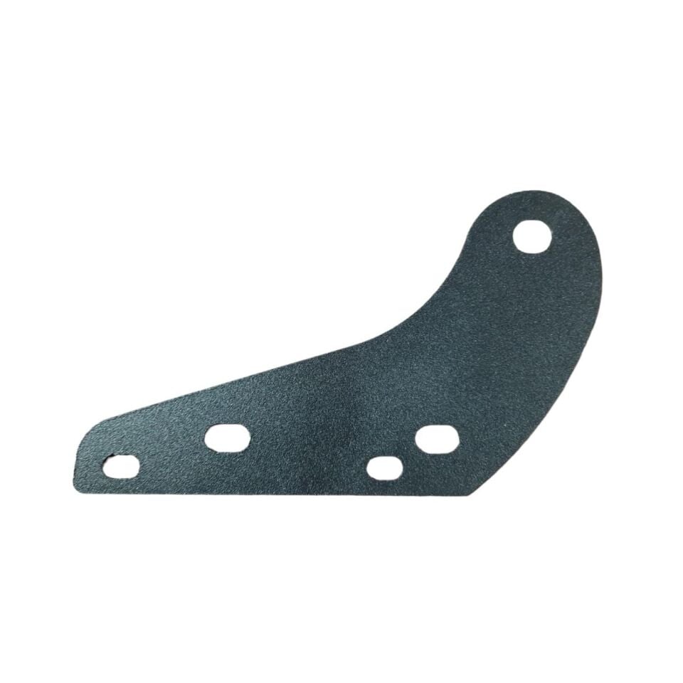 125 Cg Model Egzoz Bağlantı Sacı 2 Mm Düz Siyah