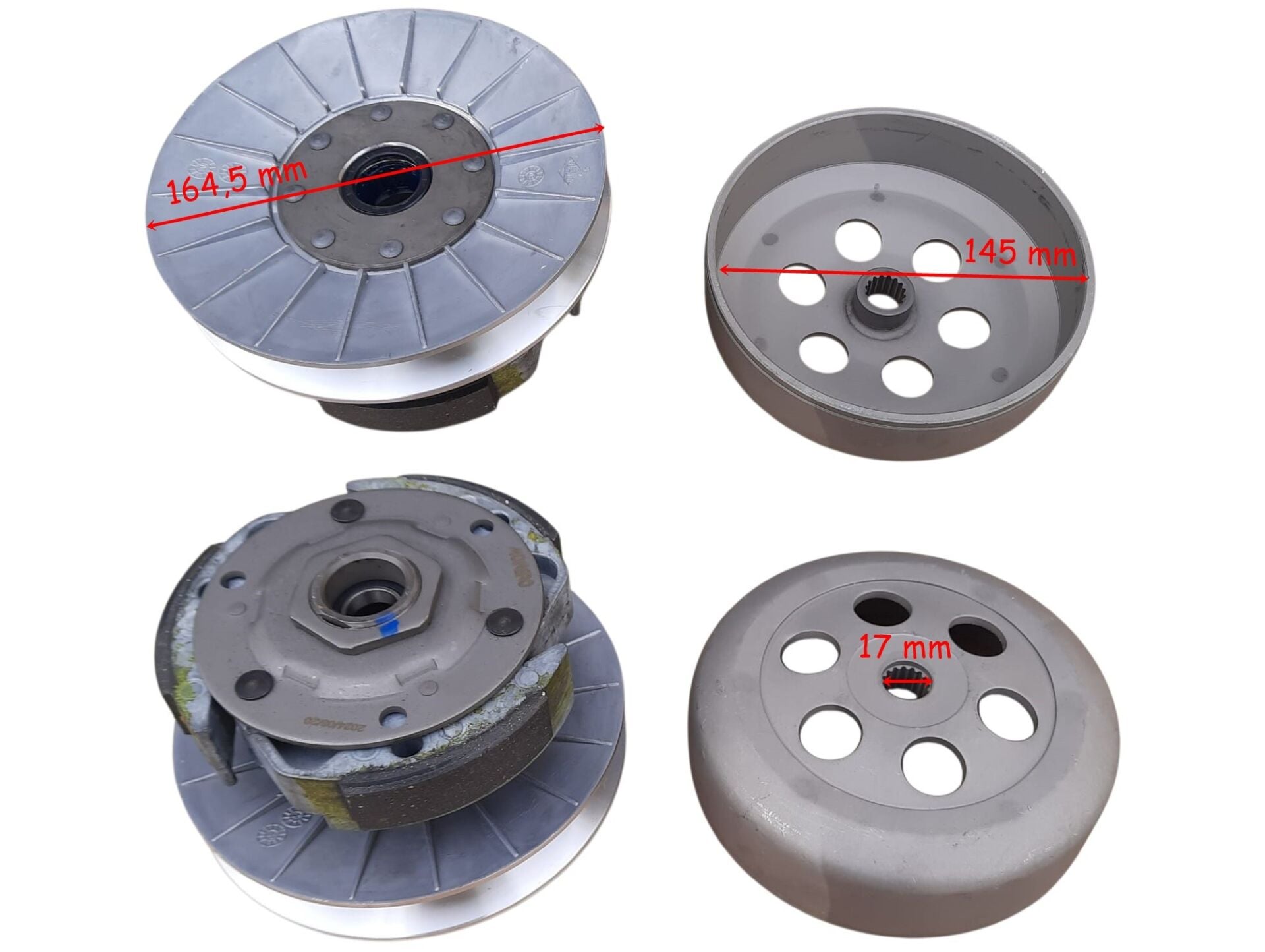 Atv 300 Arka Varyatör Komple