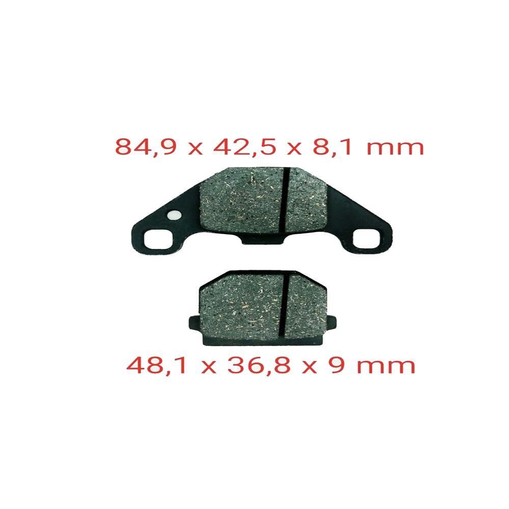 Atv Fren Disk Balata Fa083 Bombardier