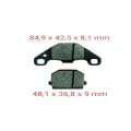 Atv Fren Disk Balata Fa083 Bombardier