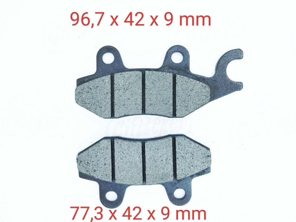 Atv Fren Disk Balatası 9 Mm Çengelli Gold