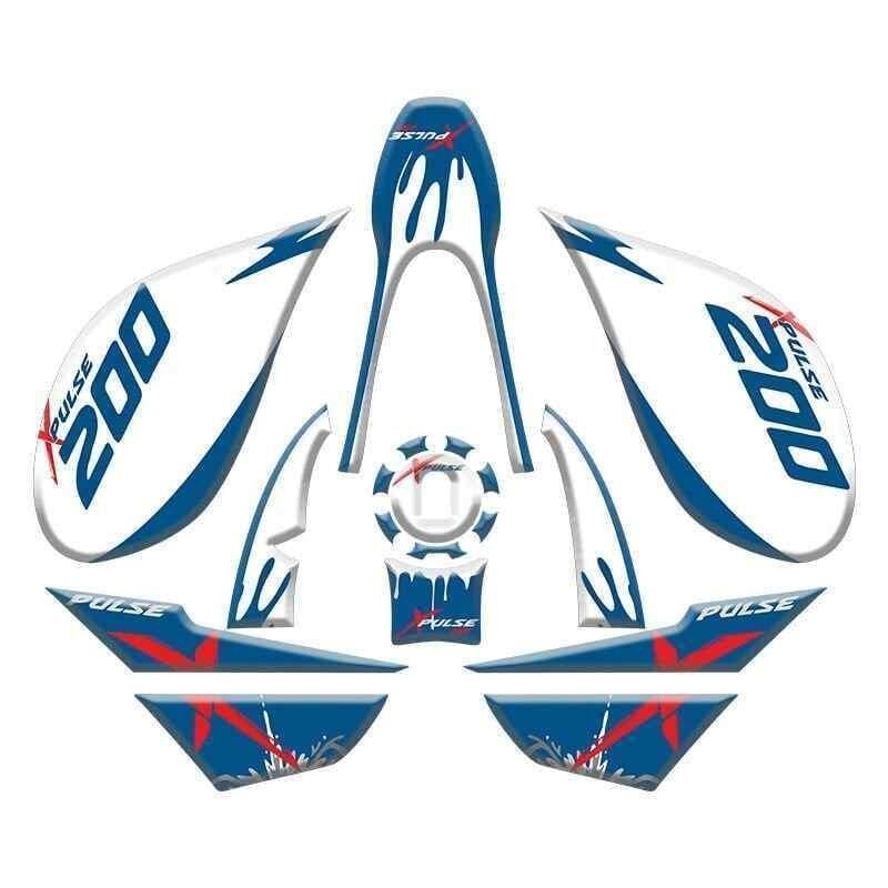 Hero Xpulse 200 2020 - 2025 Uyumlu Tank Pad Set 001