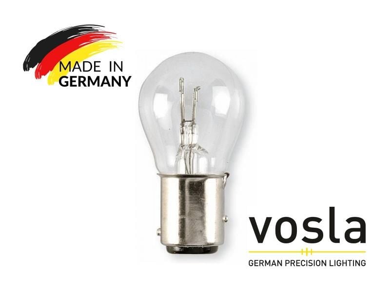 12V 21*5 Çift Duyu Şaşı Tırnak Ampül 1016 Vosla Germany