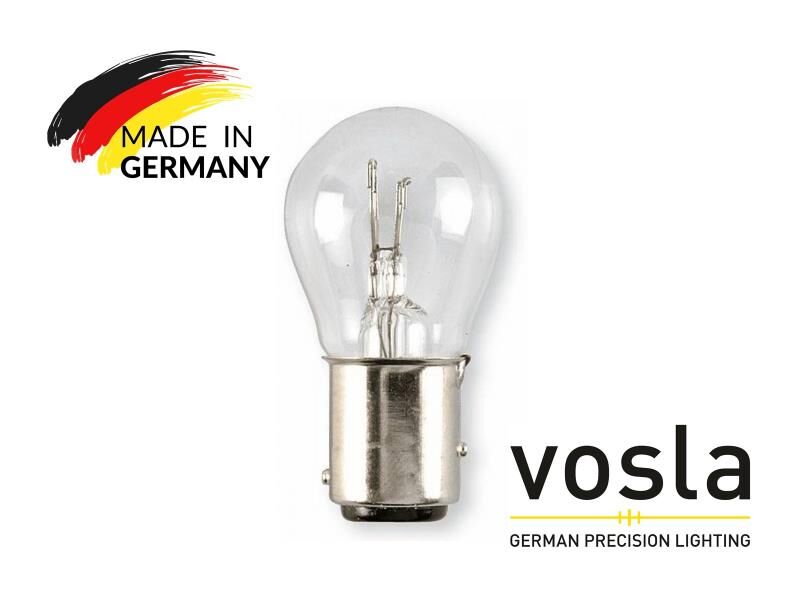 12V 21*5 Çift Duyu Şaşı Tırnak Ampül 1016 Vosla Germany