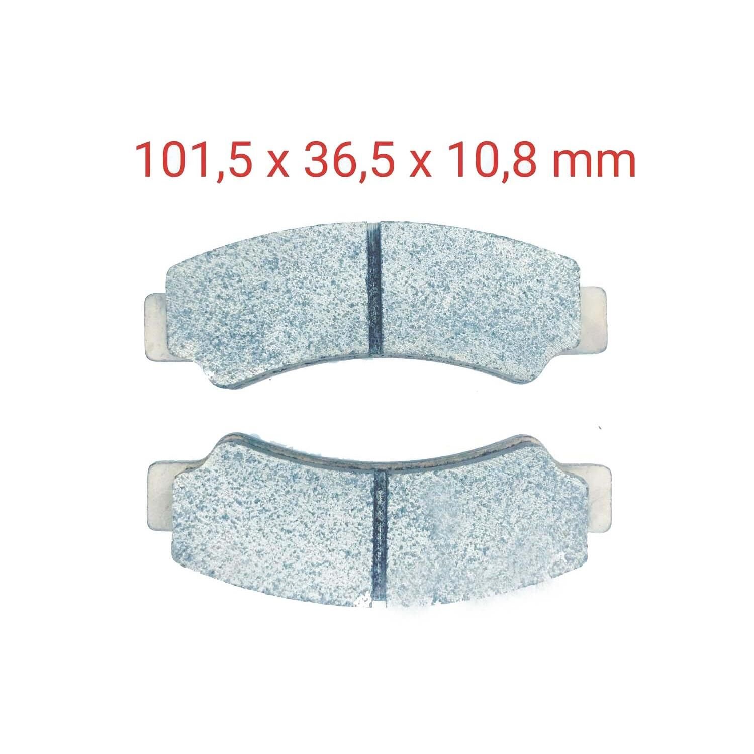 Atv Ön Fren Disk Balatası Fa726 Sinterli-Seramik Cf 500-800