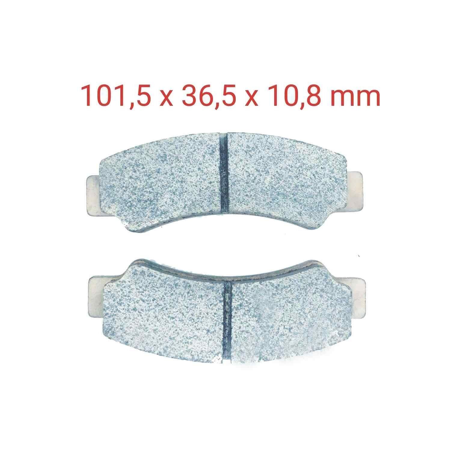 Atv Ön Fren Disk Balatası Fa726 Sinterli-Seramik Cf 500-800