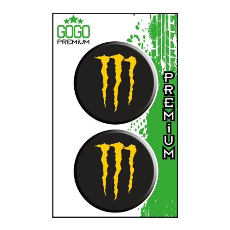 Monster 1 (5X5 Cm) İkili Damla Etiket