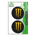 Monster 1 (5X5 Cm) İkili Damla Etiket