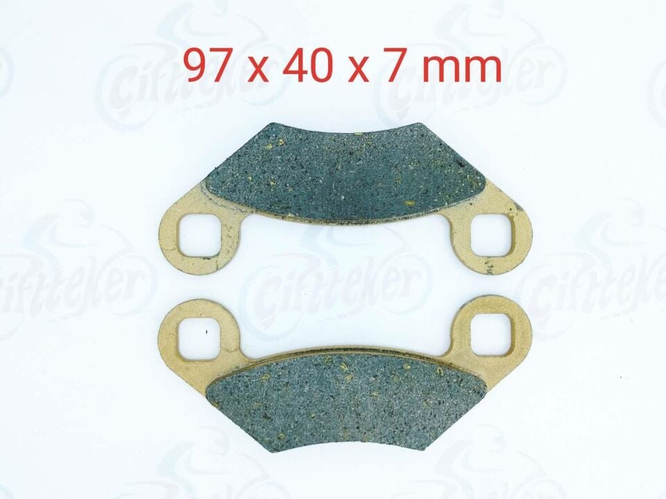 Atv Ön Fren Disk Balatası Fa159