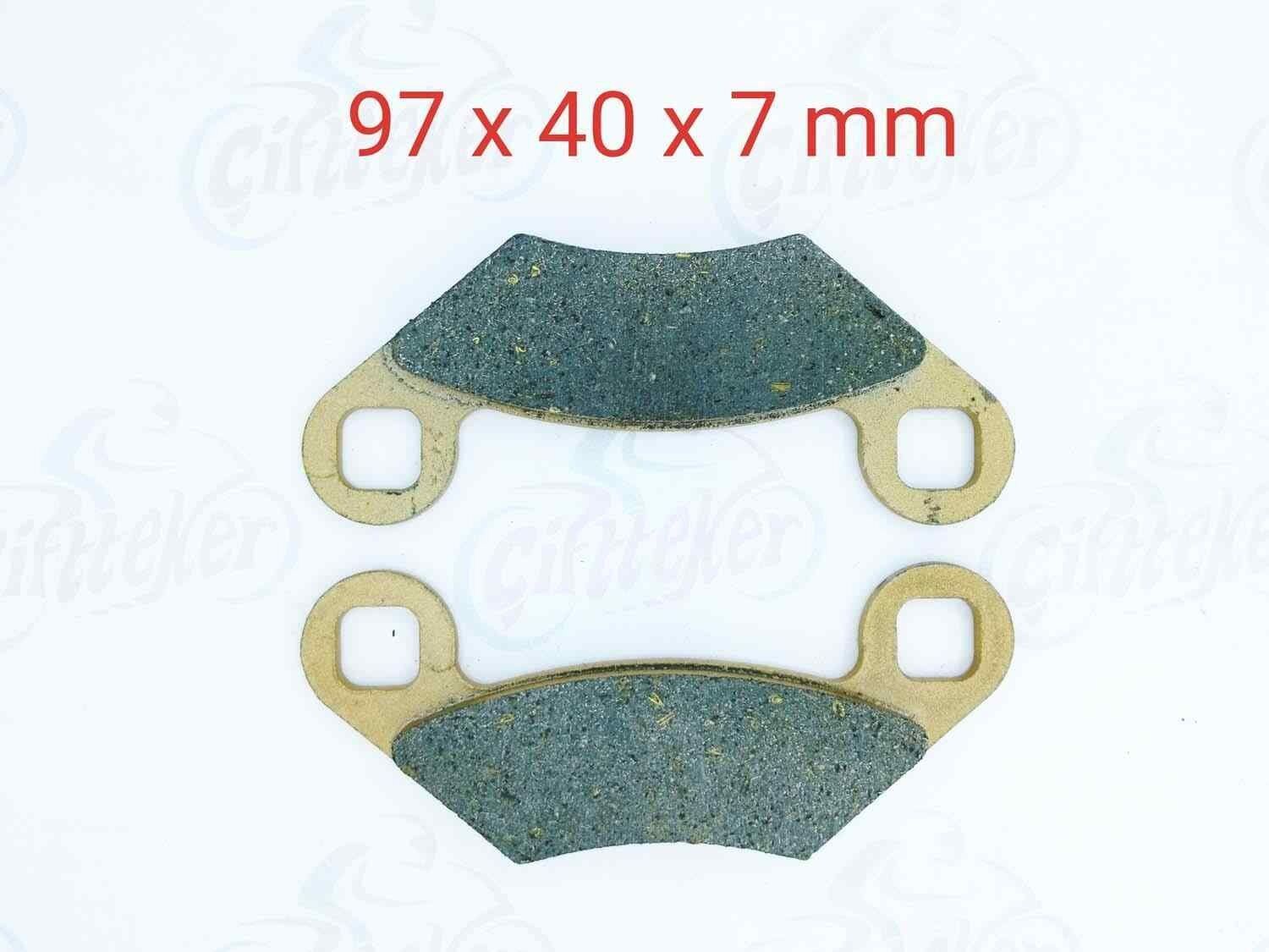 Atv Ön Fren Disk Balatası Fa159