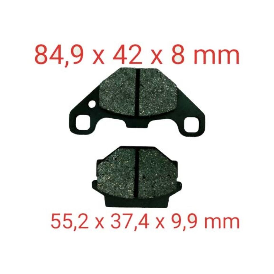 Atv Lx200 Arka Fren Disk Balatası