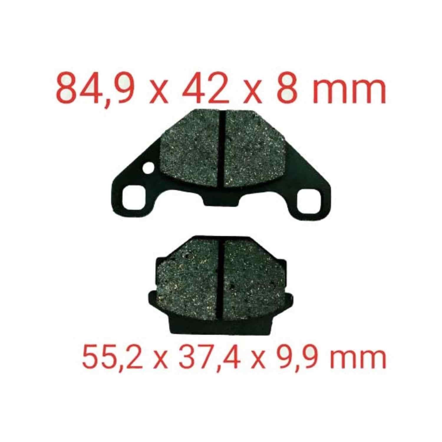 Atv Lx200 Arka Fren Disk Balatası Fa067=