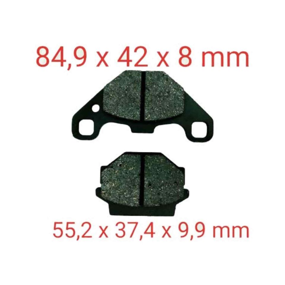 Atv Lx200 Arka Fren Disk Balatası Fa067=
