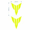Yamaha Mt Logo 5 X 5 Cm Flo Sarı Sticker 2 Li