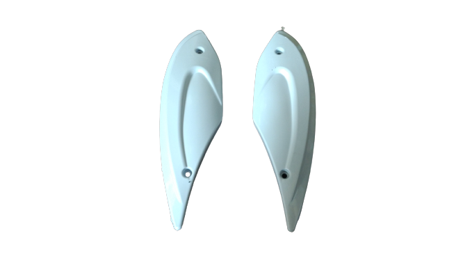 E-Bis Yan Kapak Deliksiz Beyaz Trans Jupiter Kobra