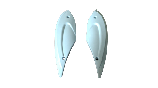 E-Bis Yan Kapak Deliksiz Beyaz Trans Jupiter Kobra