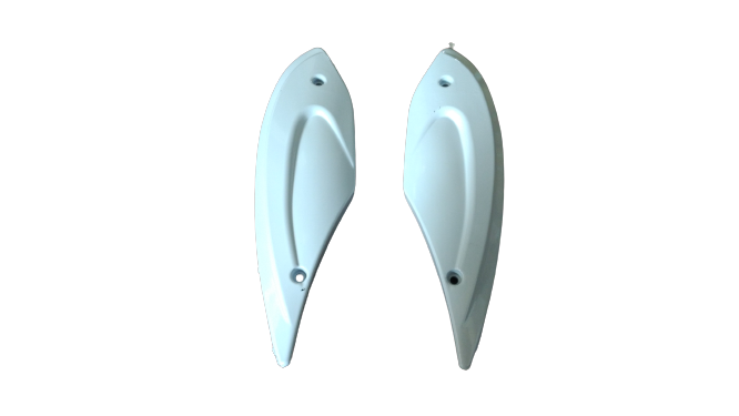 E-Bis Yan Kapak Deliksiz Beyaz Trans Jupiter Kobra