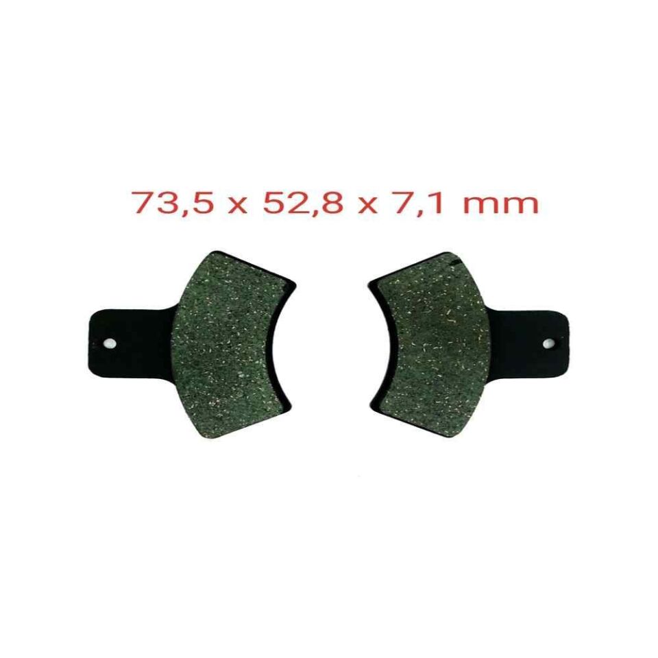 Arka Fren Disk Balatası Fa270 Atv Linhai-Polaris