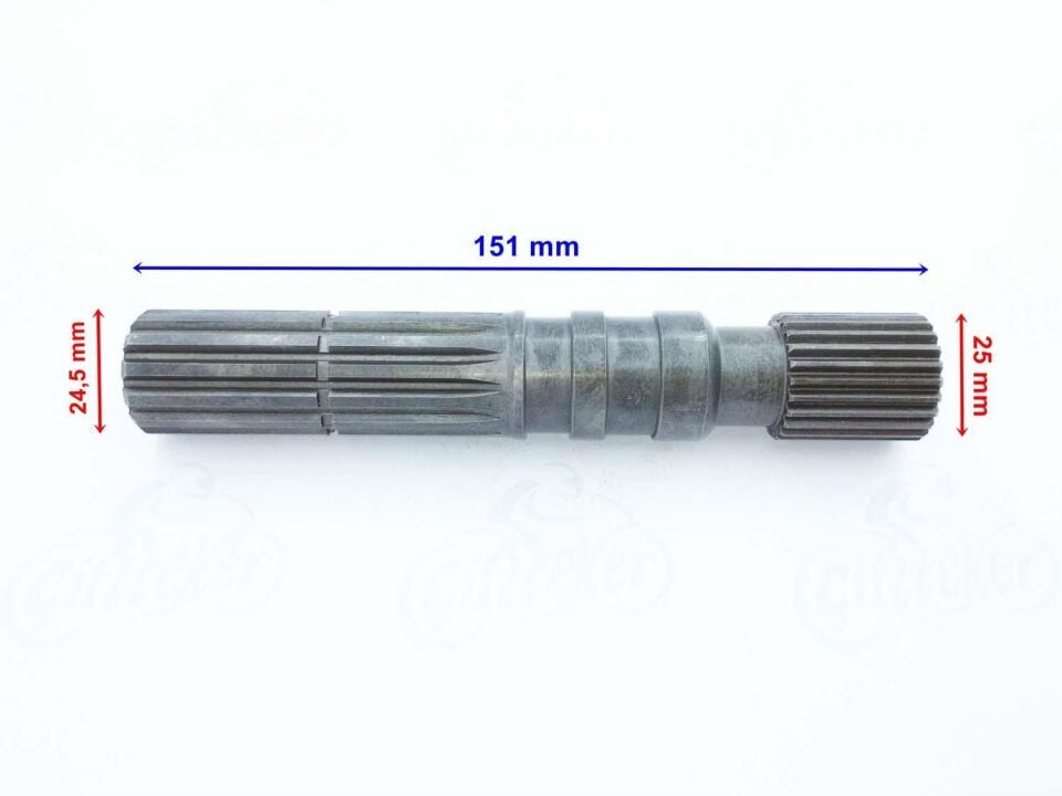 Atv Arctic Cat 700 Şaft Mili 151 Mm 13-24 Freze Öm