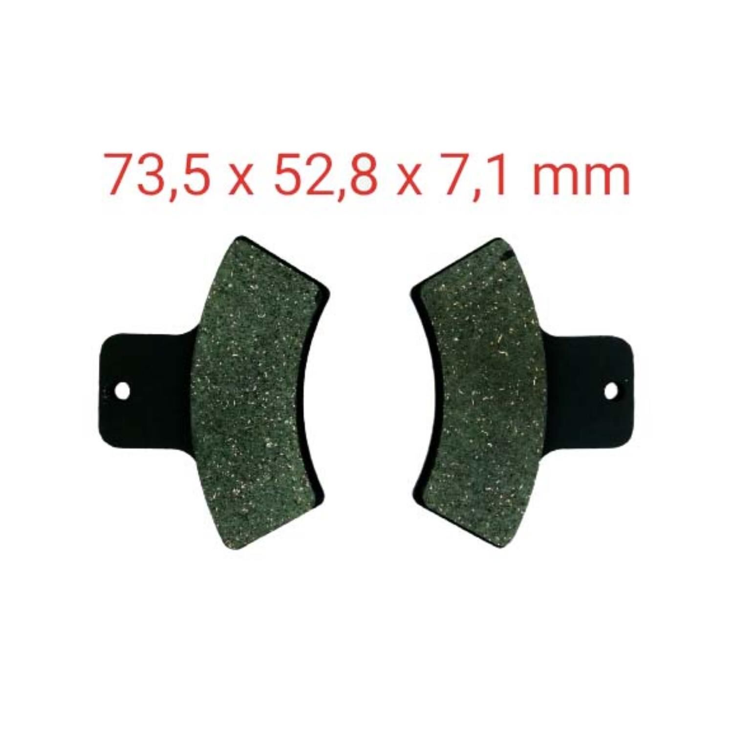 Arka Fren Disk Balatası Fa270 Gold Atv Linhai-Polaris