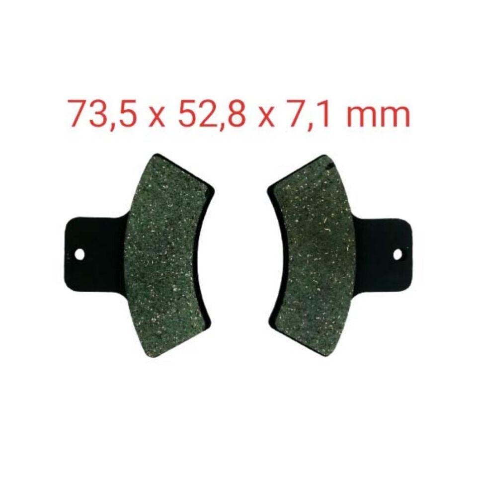 Arka Fren Disk Balatası Fa270 Gold Atv Linhai-Polaris