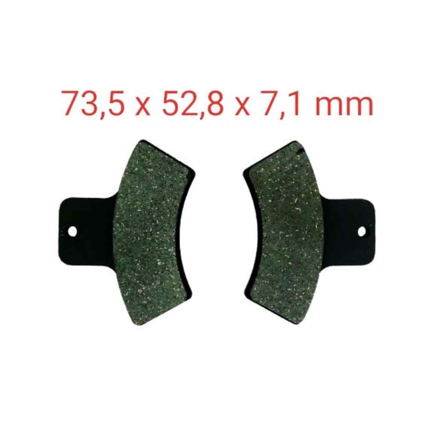 Arka Fren Disk Balatası Fa270 Gold Atv Linhai-Polaris