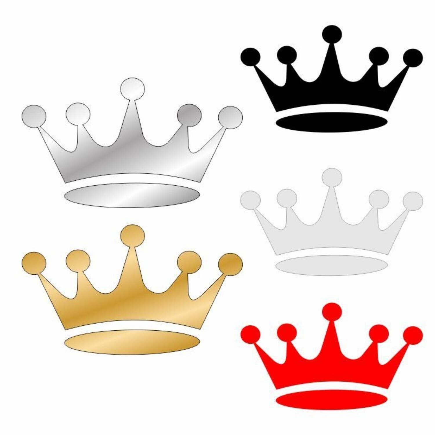 Kral Tacı Sticker 10Lu