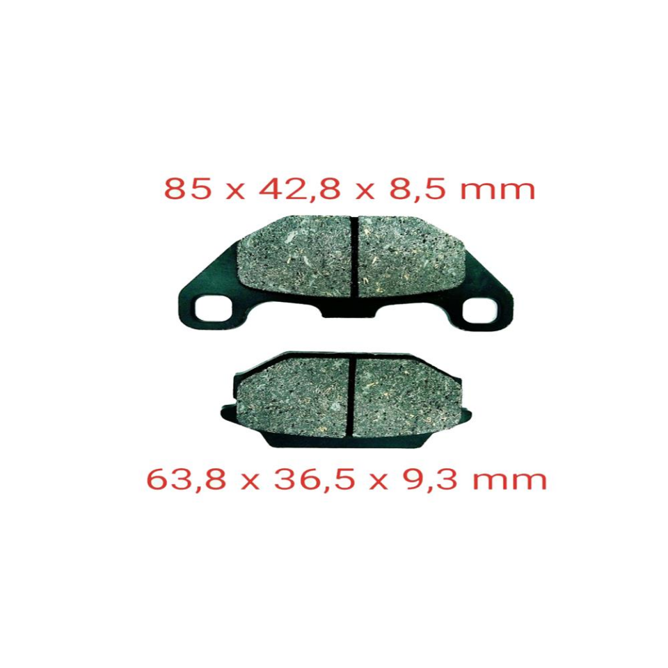 Atv Arka Fren Disk Balatası Fa305 Kymco Mxu 150 Vt