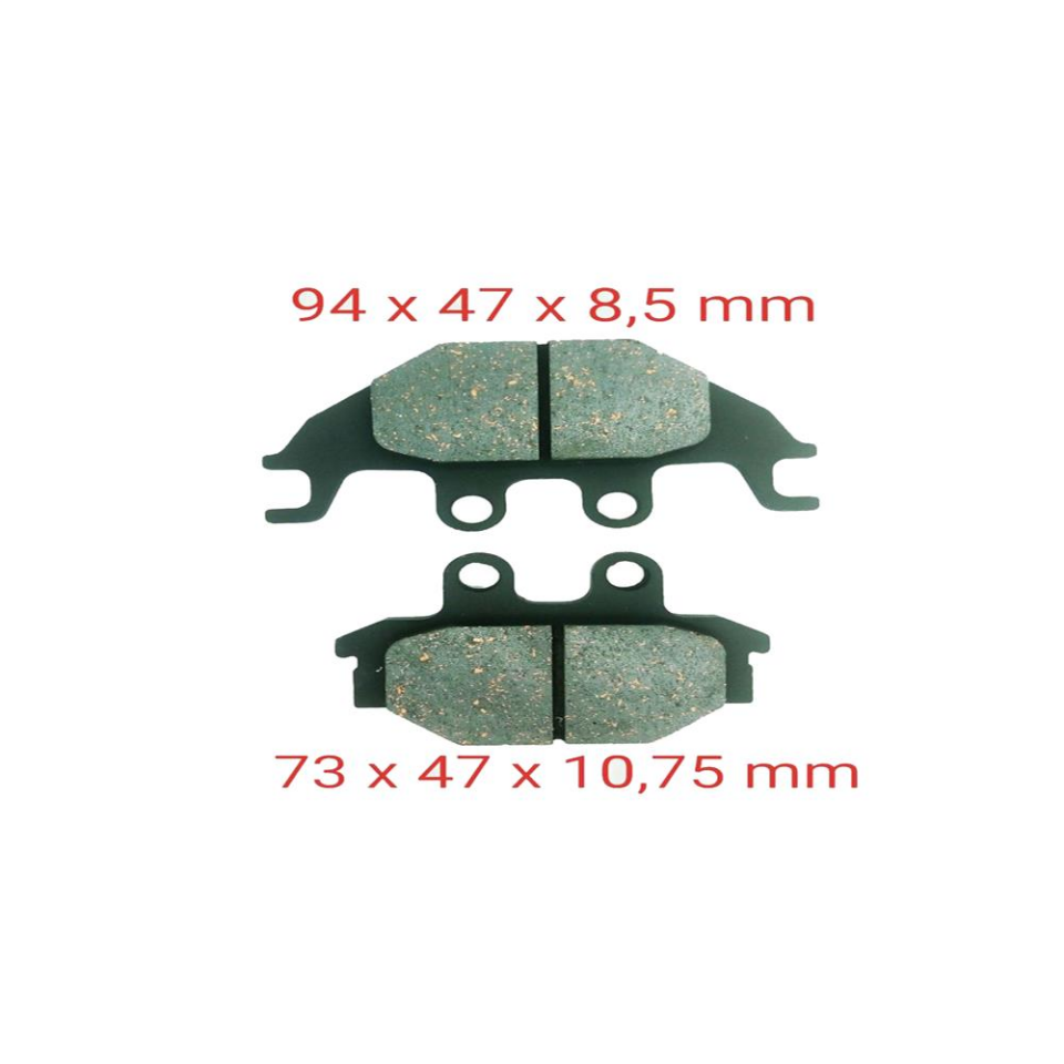 Atv Ön-Arka Fren Disk Balatası Fa377 Kymco Mxu 250-300-300 R-500-500İ Tgb Blade 325-425-450-525-550