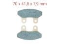 Sym Ön Fren Disk Balatası Tw Fa306 Joyride 125-150-200-200İ - Vs 150 Rs 50 Shark 50-125-150 125