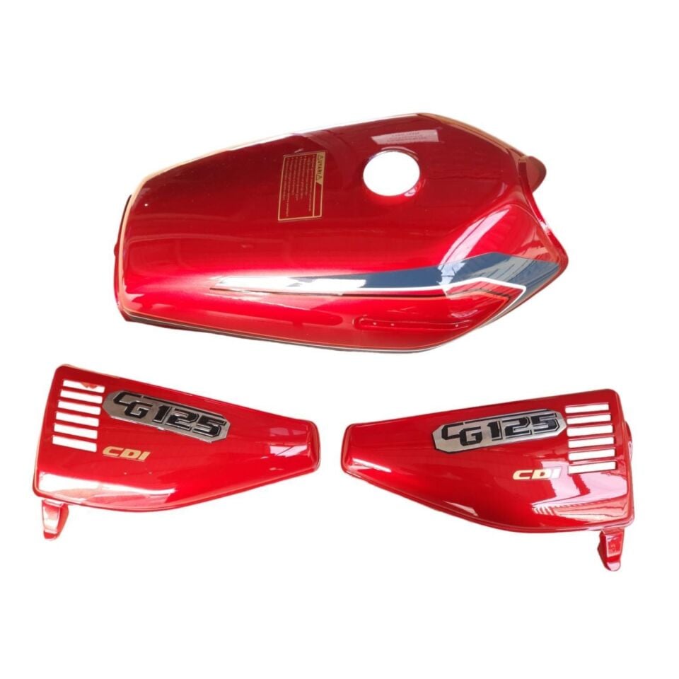Cg Benzin Deposu Ve Yan Kapak Kırmızı