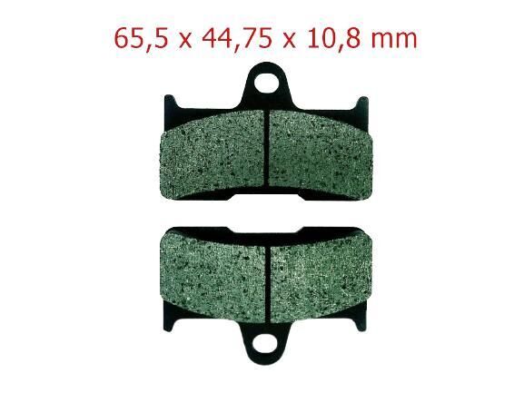 Arka Fren Disk Balatası Fa344 Atv Cf Moto