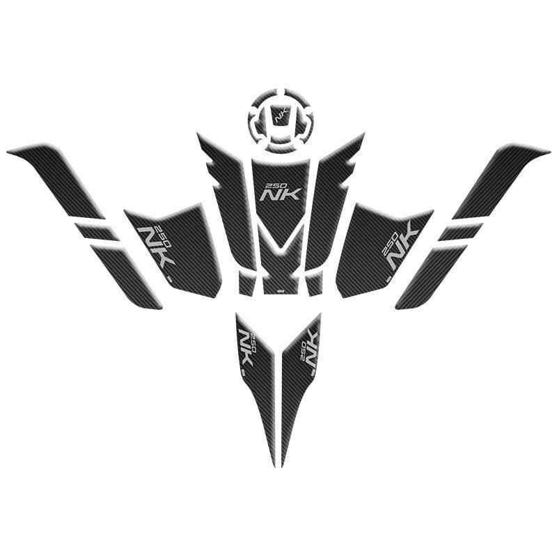 Cf Moto 250 Nk 2023 - 2024 Uyumlu Full Tank Pad Set 001