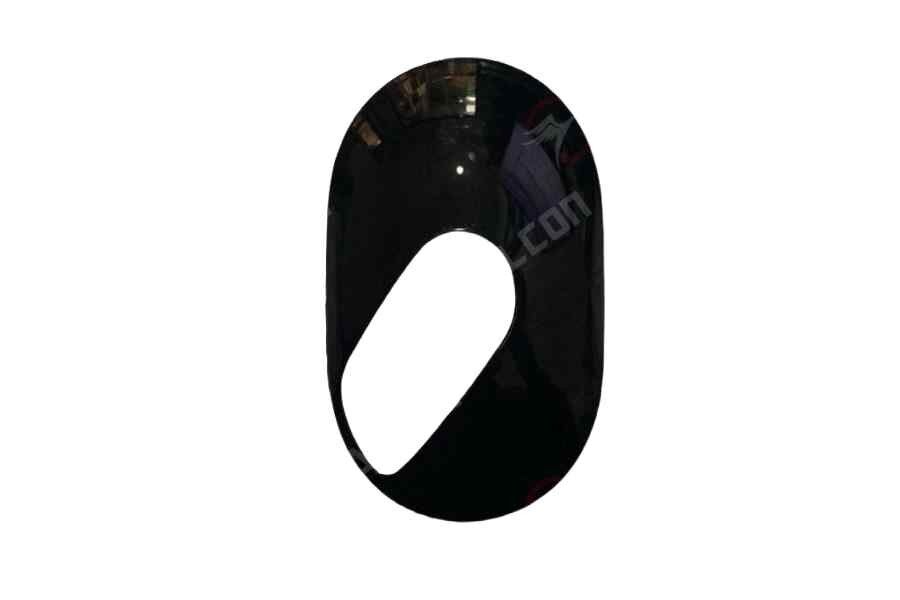 Falcon Ayna Dekoratif Kapak Sol Siyah Techno 50