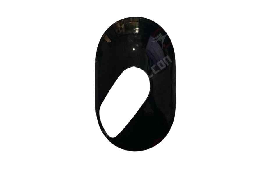 Falcon Ayna Dekoratif Kapak Sol Siyah Techno 50