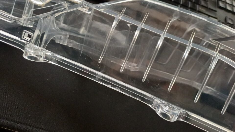 Honda Pcx Hava Filtre Kapağı Şeffaf 2018-19 DEFOLU ÇİZİK