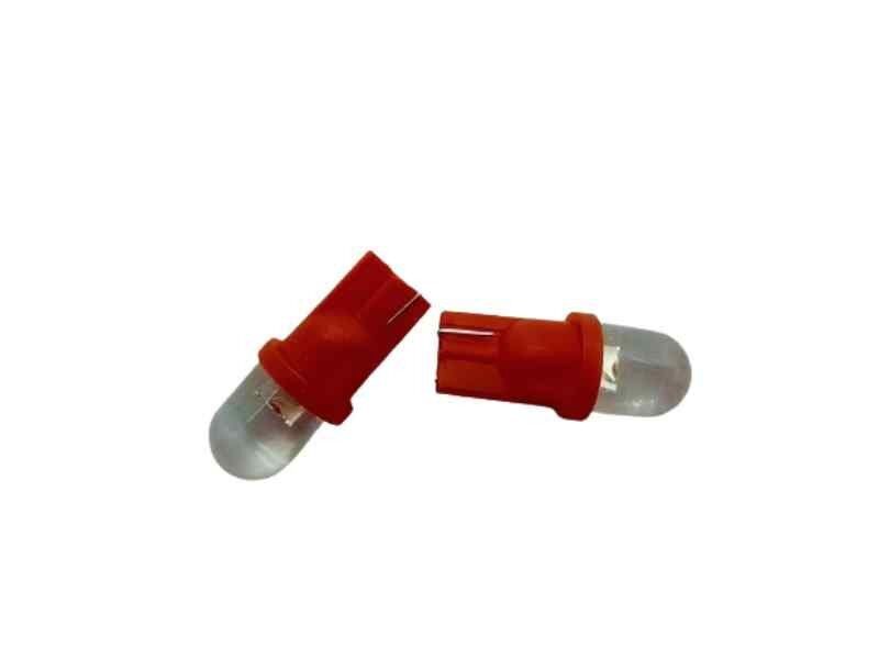 T10 12V Led Ampül Kırmızı 2 Li