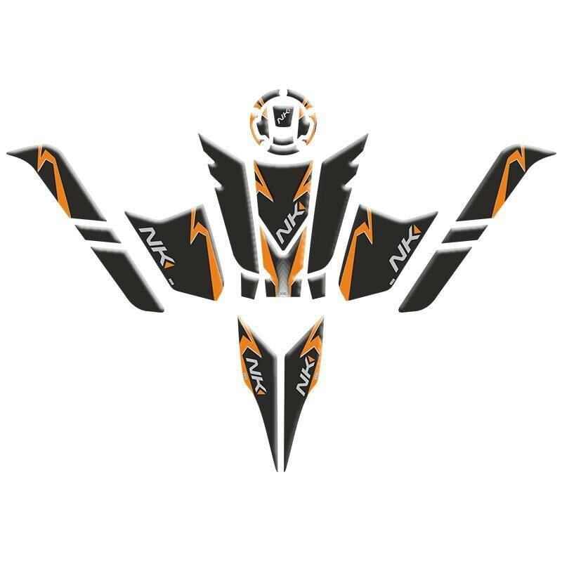 Cf Moto 250 Nk 2023 - 2024 Uyumlu Full Tank Pad Set 003