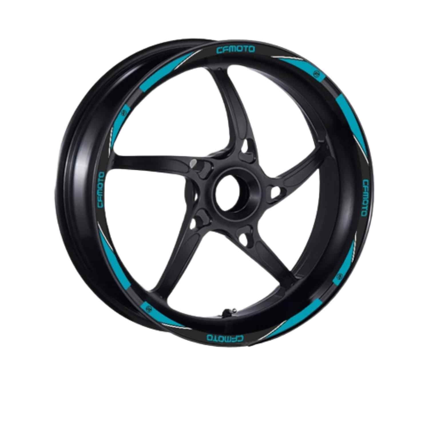 Cf Moto Uyumlu Mavi 1 Set Jant Şeridi