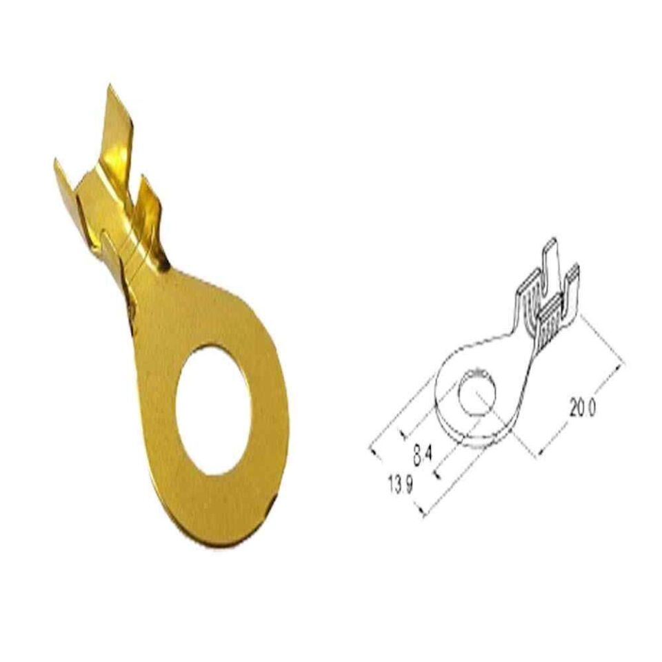 Skn 8-08 Kablo Ucu Terminal Başlık Hisar 150 Adet Paket